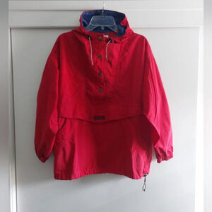 Vintage Columbia Sportswear Packable Pullover Hooded Windbreaker Jacket L